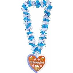 Folat Hawaii Krans Blauw/Wit Oktoberfest Lebkuchen