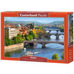 Castorland View of Bridges in Prague 500 Pieces