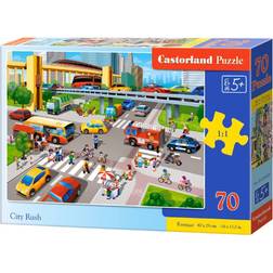 Castorland City Rush 70 Pieces