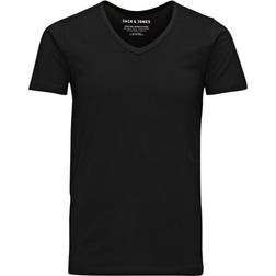 Jack & Jones T-shirt Collo V Noir