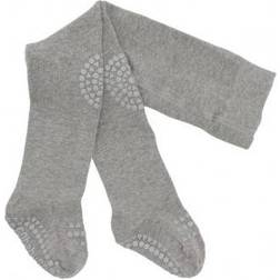 Go Baby Go Crawling Tights Organic Cotton - Grey Melange