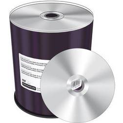 MediaRange DVD-R Silver 4.7GB 16x Spindle 100-Pack Wide Thermal ReTransfer (MRPL604-M)