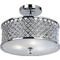 Endon Hudson Ceiling Flush Light 40.5cm