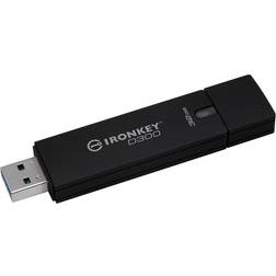 Kingston Clé USB IronKey D300S 32 Go Noir USB 3.2