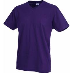 Stedman Classic V-Neck T-shirt - Deep Berry