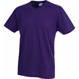 Stedman Classic V-Neck T-shirt - Lila Katoen