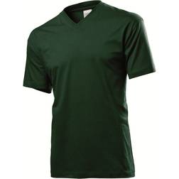 Stedman Classic V-Neck Men T-shirt - Groen Katoen