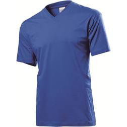 Stedman Classic V-Neck T-shirt - Koningsblauw Katoen