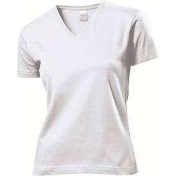 Stedman Classic V-Neck T-shirt - White