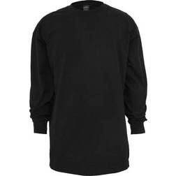 Urban Classics Tall Long Sleeve T-Shirt - Black