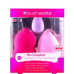 Brushworks HD Complexion and Contouring Set 3-pack