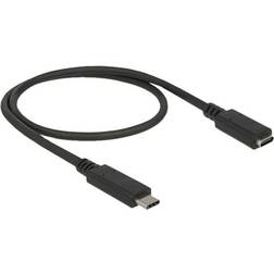 DeLock SuperSpeed USB C-USB C 3.1 (Gen.1) M-F