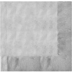 Amscan Napkins Lunch Silver 50-pack