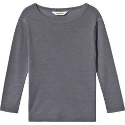 Joha Kid's Wool Silk Blouse - Rabbit Grey (13982-195-15147)