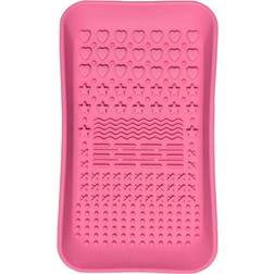 Brushworks Makeup Brush Cleaner Tray Rose