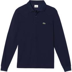 Lacoste Original L.12.12 Long Sleeve Polo Shirt - Navy Blue