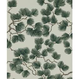 Sandberg Wallpaper Tapete Pine Green verde/grigio