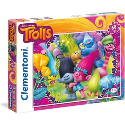 Clementoni DreamWorks Trolls SuperColor 60 Pieces