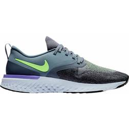 Nike Odyssey React 2 Flyknit Hydrogen - Blue Lime Blast