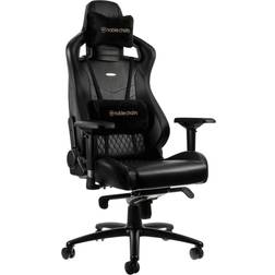 Noblechairs EPIC Cuir veritable Noir/Cuir/4D