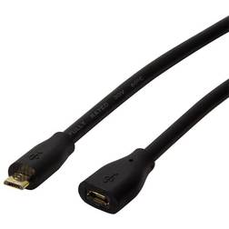 LogiLink USB Micro-B-USB Micro-B 2.0 M-F 2m