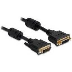 DeLock DVI-DVI Dual Link Ferrite M-F 1m