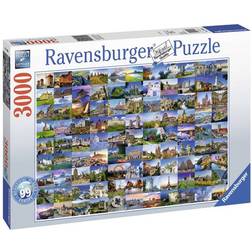 Ravensburger 99 Beautiful Places in Europe 3000 Pieces