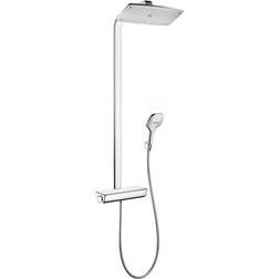 Hansgrohe Raindance E Showerpipe 360 1jet (27286400) Krom, Hvid