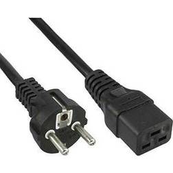 StarTech Cable Alimentación Schuko PC CEE7 a IEC320 C19 2m