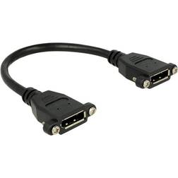 DeLock DisplayPort - DisplayPort 1.2 F-F 0.2m