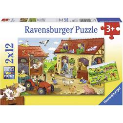 Ravensburger Working on the Farm 2x12 Pieces