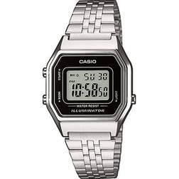 Casio LA680WEA-1EF grijs silver/black