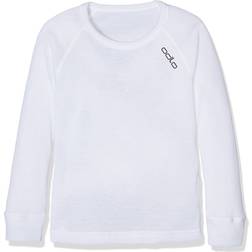 Odlo Kid's SUW Top Crew Neck LS Active Originals - White (10459)