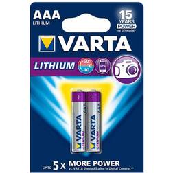 Varta Lithium AAA 2-pack