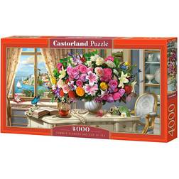 Castorland Summer Flowers & Cup of Tea 4000 Pieces