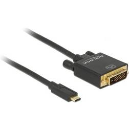 DeLock USB C-DVI 1m