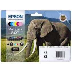 Epson 24XL Imballo Multipack Nero Ciano - Magenta