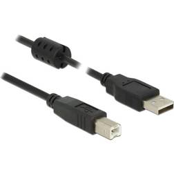 DeLock USB A-USB B 2.0 Ferrite 5m