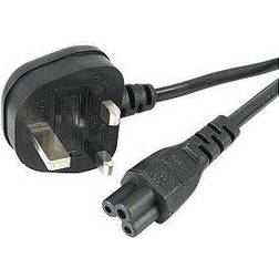 StarTech Cable Estandar Britanico BS1363 a C5 Trebol 1m