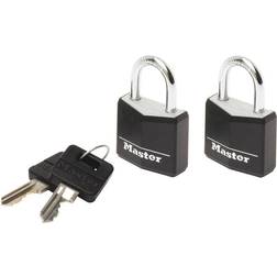 Master Lock 9120EURTBLK 2-pack