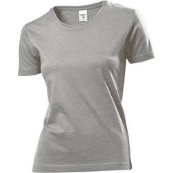 Stedman Classic Crew Neck T-shirt - Grey Heather