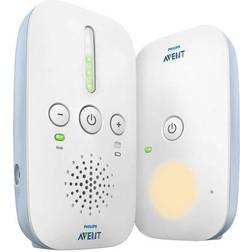 Philips AVENT SCD503/26 BabyPhone DECT connecté Mode Smart ECO Jusqu’à 24h d'autonomie- Longue portée Bleu