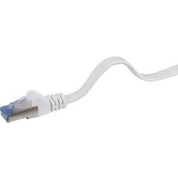 Renkforce Flat High-Flex RJ45-RJ45 U/FTP Cat6a 0.2m