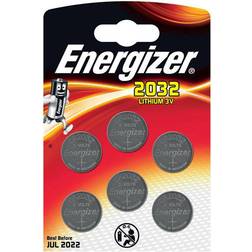 Energizer Batteria a bottone CR 2032 3 V 6 pz. 240 mAh Litio CR2032