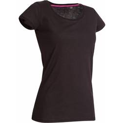 Stedman Megan Crew Neck T-shirt - Black Opal