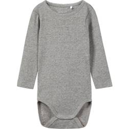 Name It Vitte Ls Body T-paita - Grey