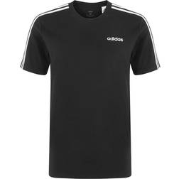 adidas Essentials 3-Stripes T-Shirt - Black/White