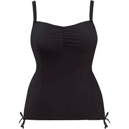 Curvy Kate Jetty Balcony Tankini Top - Black