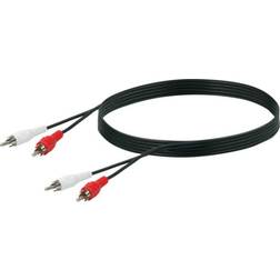 Schwaiger CIK025 053 2RCA-2RCA 2.5m