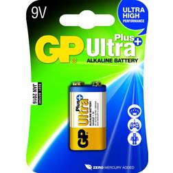 GP Batteries Ultra Plus Alkaline 9V Compatible